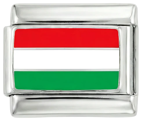 Flaga Węgier, na srebrze - Image 3